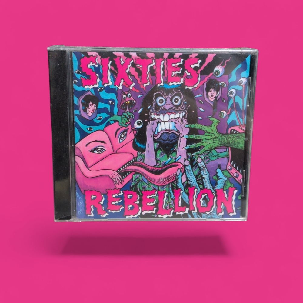 Sixties Rebellion Various Artists CD Way Back Records 1998 Printed In Germany